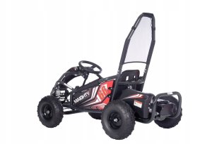 Super-Toys Pojazd Gokart Elektryczny MAIGHTY Czarny 10