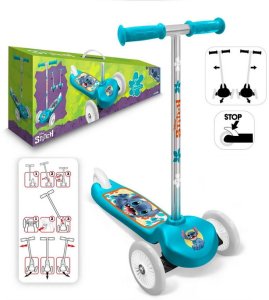 DISNEY STITCH HULAJNOGA DLA DZIECI 3 KOŁA 3