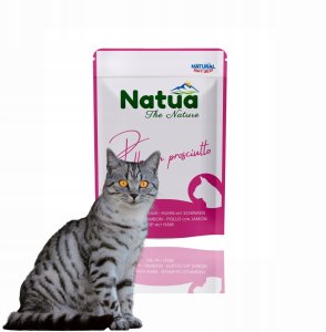 Natua Natural Mokra Karma dla Kota Kurczak z Szynką 70g 2