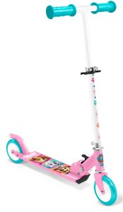 Hulajnoga dwukołowa dla dziecka Psi Patrol różowa składana 5