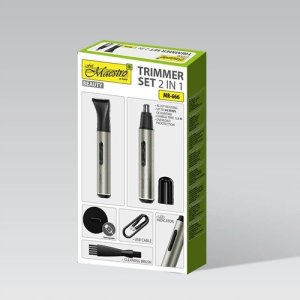 Zestaw trymerów 2w1 USB MAESTRO MR-666 4