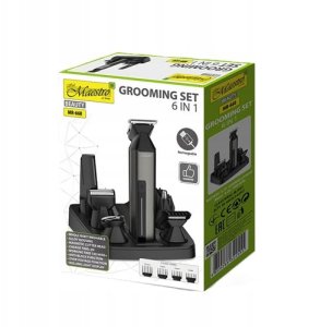 Zestaw do strzyżenia włosów 6w1 USB MAESTRO MR-660 4