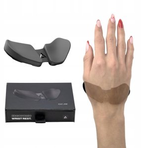 Ram mounts Deltahub - Carpio V2 - Podkładka pod Nadgarstek do Myszki S Biały Prawa 8