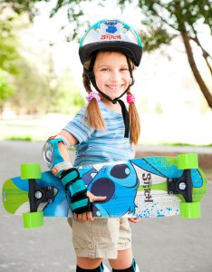 ZESTAW KASK +OCHRANIACZE STITCH 2