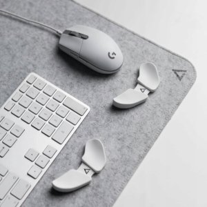 Deltahub - Minimalistic Desk Pad - Podkładka Ochronna na Biurko Jasnoszary M 6