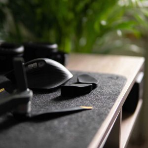 Deltahub - Minimalistic Desk Pad - Podkładka Ochronna na Biurko Ciemnoszary S 4