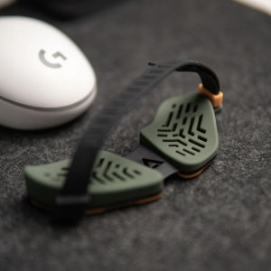 Deltahub - Carpio G2.0 Special Edition - Gamingowa Podkładka pod Nadgarstek Edycja Specjalna S Zielony Prawa 3