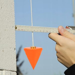 Pion murarski ze sznurkiem 4,8 m 200 g VERGIONIC 3