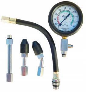 TESTER MIERNIK POZIOMU KOMPRESJI SPRĘŻANIA BENZYNA 0-20 Bar 0-300 Psi 5