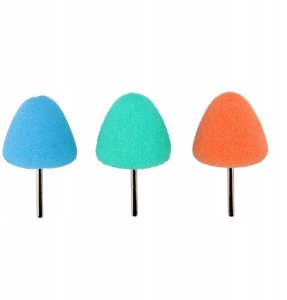 ZESTAW MINI KOŃCÓWEK GĄBEK POLERSKICH DO POLEROWANIA DETALI 16EL 3