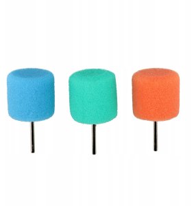 ZESTAW MINI KOŃCÓWEK GĄBEK POLERSKICH DO POLEROWANIA DETALI 16EL 7