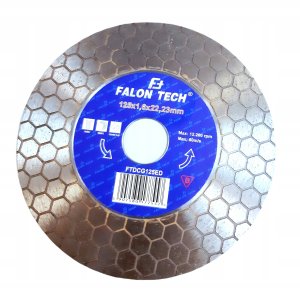 TARCZA DIAMENTOWA 125mm x 22 DO PŁYTEK GRESU GLAZURY SZLIFOWANIA CIĘCIA 45 5