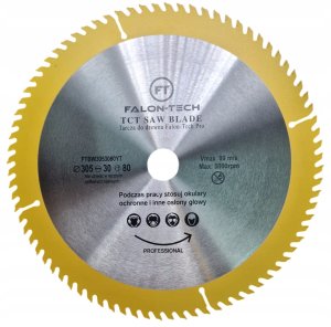 Tarcza widiowa do aluminium 305mm x 30mm 80T Falon-Tech 1