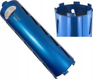 WIERTŁO KORONOWE DIAMENTOWE DO BETONU 132 mm WIERTNICA OTWORNICA NA SUCHO 1