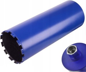 WIERTŁO KORONOWE DIAMENTOWE DO BETONU 132 x 450mm WIERTNICA OTWORNICA 1