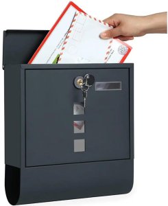 SKRZYNKA NA LISTY 30X9.5X34CM 1067520 SASKA GARDEN 2