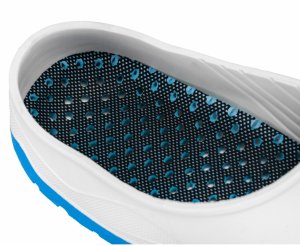 SEBSO Apero G3425 - Klapek biały z termoplastycznego elastomeru SEBS elastyczny mocny trwały odporny na ciepło i promieniowanie UV system wewnętrznych kanalików odprowadzający parę wodną 39-40 5