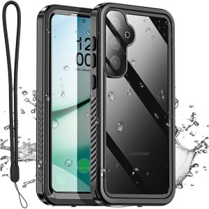 Etui Wodoodporne Alogy HydroArmor IP68 Case z przezroczystym tyłem Pancerna obudowa 360 do MagSafe do Samsung Galaxy S24 FE 13