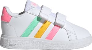 Buty dla dzieci adidas Grand Court Lifestyle Hook and Loop białe HP8917 24 1