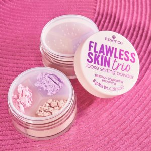 Essence Flawless Skin Trio Sypki puder utrwalający 8g 5