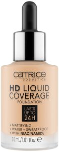 Catrice HD Liquid Coverage Płynny Podkład Do Twarzy 30ml Deeply Rose (044) 1