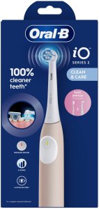 Braun iOS2.1C9.0P Oral-B iO2 Elektrinis Dantų Šepetėlis Calm Rožinė 1