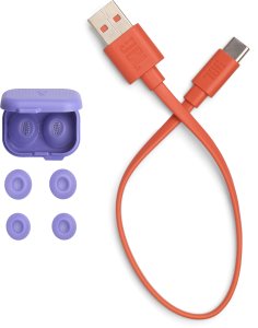 Słuchawki JBL Tune Flex 2 Ghost Edition fioletowe (JBLTFLEX2GMAE) 9