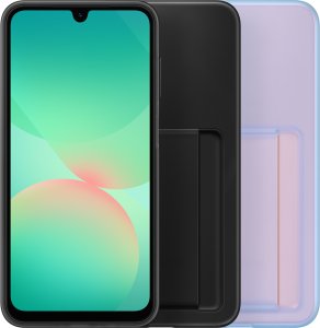 Etui Samsung Card Slot Case EF-OA266TBEGWW z kieszenią na karty na Samsung Galaxy A26 5G - czarne 5