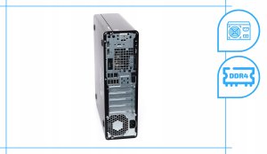 Komputer HP Elitedesk 800 G3 Sff Intel Core i5 16GB DDR4 256GB SSD DVD Windows 10 5