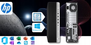 Komputer HP Elitedesk 800 G3 Sff Intel Core i5 16GB DDR4 256GB SSD DVD Windows 10 10