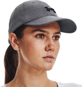 Czapka z daszkiem damska Under Armour Blitzing Adj OSFM szara 1376705 002 1