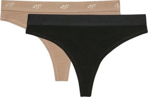 Majtki damskie stringi 4F F031 2-pak multikolor 4FWMM00UPTSF031 90S XL 1