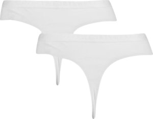 Majtki damskie stringi 4F F026 białe 4FWMM00UPTSF026 10S L 1