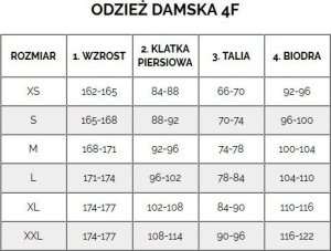 4f Kamizelka damska bezrękawnik 4F F143 beżowa 4FWAW24TVJAF143 83S L 8