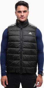 Kamizelka męska adidas Essentials 3-Stripes Light Down czarna HZ5728 S 1
