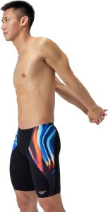 Męskie bokserki kąpielowe spodenki basenowe pływackie Speedo Alv Digi Vcut Jam Am rozmiar L 6
