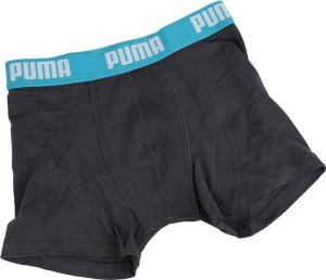 Bokserki dla dzieci Puma Basic Boxer 2P czarne, szare 935454 01 128cm 7