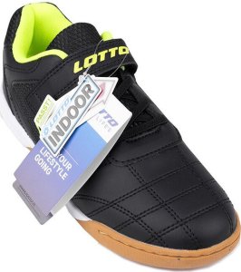 Buty dziecięce Lotto Whizzer K czarno-żółte 2600120K 1124 29 7