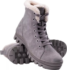 Damskie buty zimowe trapery Iguana Imilia MID szary rozmiar 36 1