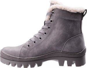 Damskie buty zimowe trapery Iguana Imilia MID szary rozmiar 38 4