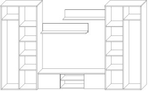 Meblościanka Apollo 2
