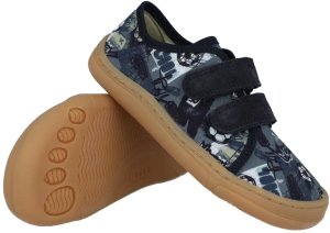 Barefoot Froddo G1700379-26 chłopięce obuwie na rzepy 22 3