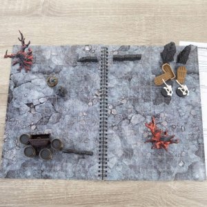 Ksiêga RPG: Fantasy Adventures Book A4 (siatka kwadratowa) 4