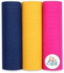 Pielucha tetra kolor 3 szt. 70/80 Zestaw 1 1212 EgaKids 1