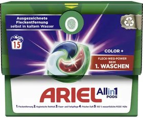 Ariel All-in-1 COLOR+ Kapsułki do prania 15 szt. 306 g 1