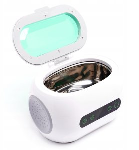 Zestaw Stacja Lutownicza 2w1 Techrebal 8586 Myjka Ultradźwiękowa Akcesoria 14