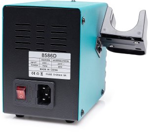 Zestaw Stacja Lutownicza 2w1 Techrebal 8586 Myjka Ultradźwiękowa Akcesoria 9