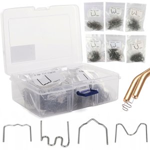 Zszywki 6 Rodzajów 600 sztuk do Zszywacza Plastiku do Zgrzewarki w Organizerze 1
