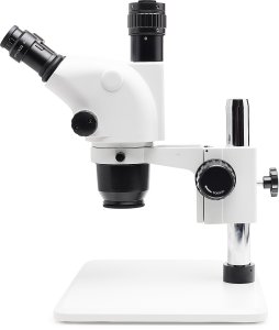Profesjonalny Mikroskop Stereoskopowy Trinokularowy 6,5-65x dla Elektronika Jubilera 6