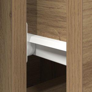 vidaXL Komoda Dąb Artisan Płyta wiórowa, okleina dębowa Średnia Komoda 8